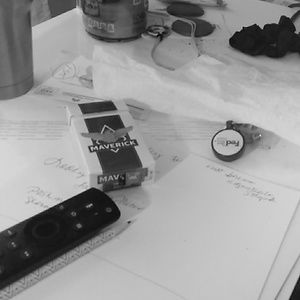 Rust colored Sheer Maxi